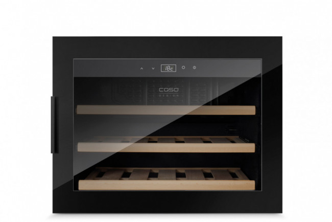 Встраиваемый винный шкаф Caso WineSafe 18 EB Black