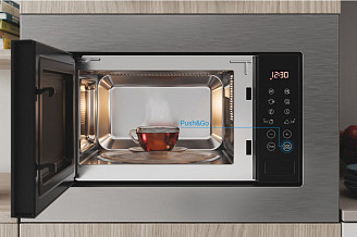 Встраиваемая микроволновая печь Indesit MWI 120 GX