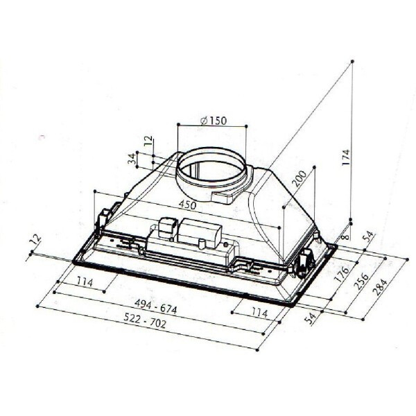 Встраиваемая вытяжка Faber INKA SMART HC X A70