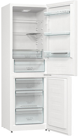 Отдельностоящий двухкамерный холодильник Gorenje RK6191SYW