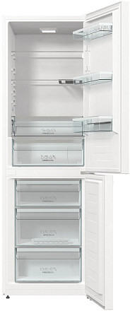 Отдельностоящий двухкамерный холодильник Gorenje RK6191SYW