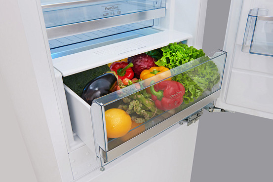 Встраиваемый двухкамерный холодильник Gorenje NRKI4182A1