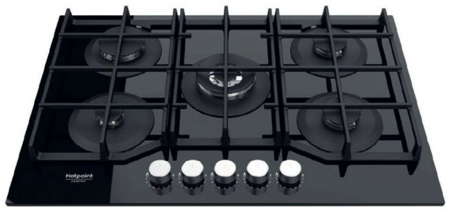 Встраиваемая газовая варочная панель Hotpoint-Ariston HAGS 72F/BK