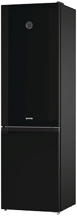 Отдельностоящий двухкамерный холодильник Gorenje RK6201SYBK