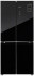 Холодильник Side-by-Side Tesler RCD-482I Black Glass