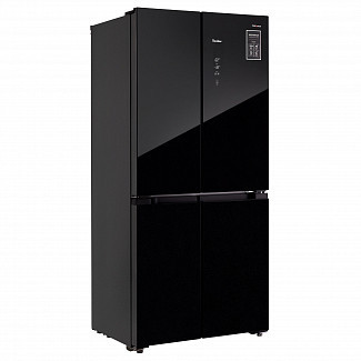 Холодильник Side-by-Side Tesler RCD-482I Black Glass