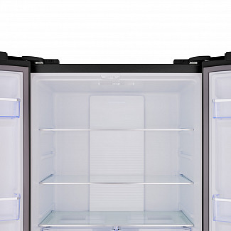 Холодильник Side-by-Side Tesler RCD-482I Black Glass