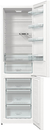 Отдельностоящий двухкамерный холодильник Gorenje RK6201SYW