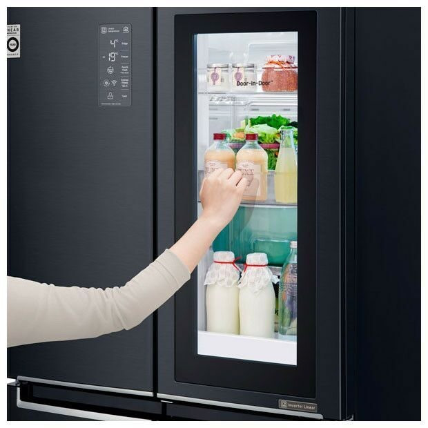 Холодильник LG GC-Q22FTBKL
