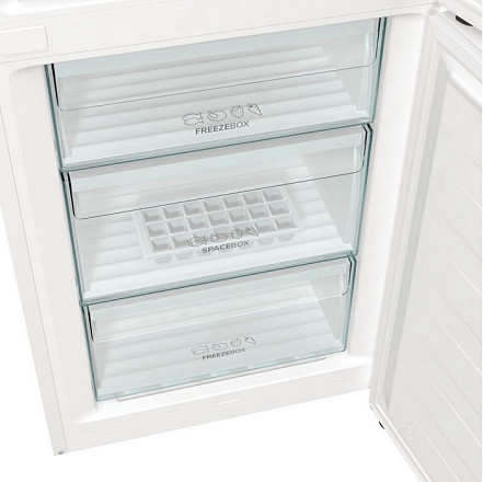 Отдельностоящий двухкамерный холодильник Gorenje NRK6192AW4