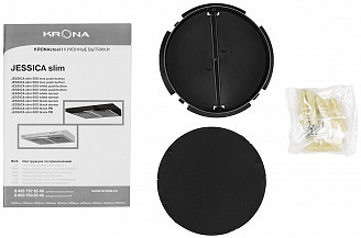 Вытяжка Krona Jessica Slim PB 500 Black