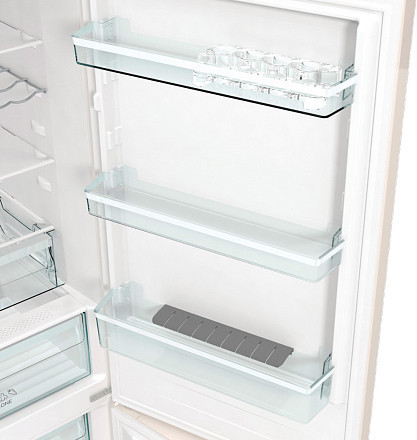 Отдельностоящий двухкамерный холодильник Gorenje NRK6192CLI