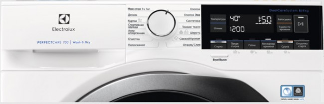 Стирально-сушильная машина Electrolux EW7WR368SR