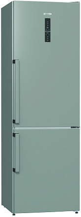 Отдельностоящий двухкамерный холодильник Gorenje NRC 6192 TX