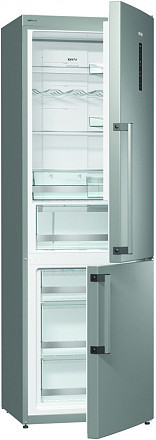 Отдельностоящий двухкамерный холодильник Gorenje NRC 6192 TX