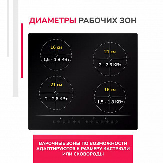 Варочная панель Simfer H60I74S001