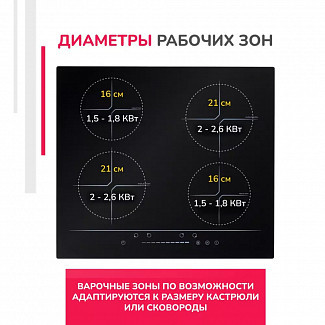 Варочная панель Simfer H60I74S002