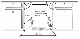 Встраиваемая посудомоечная машина Weissgauff BDW 4150 Touch DC Inverter