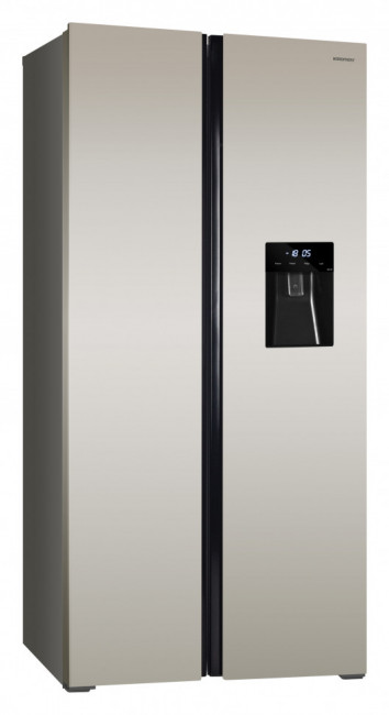 Холодильник Nordfrost RFS 484D NFH inverter шампань