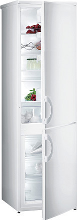 Отдельностоящий двухкамерный холодильник Gorenje RC 4180 AW