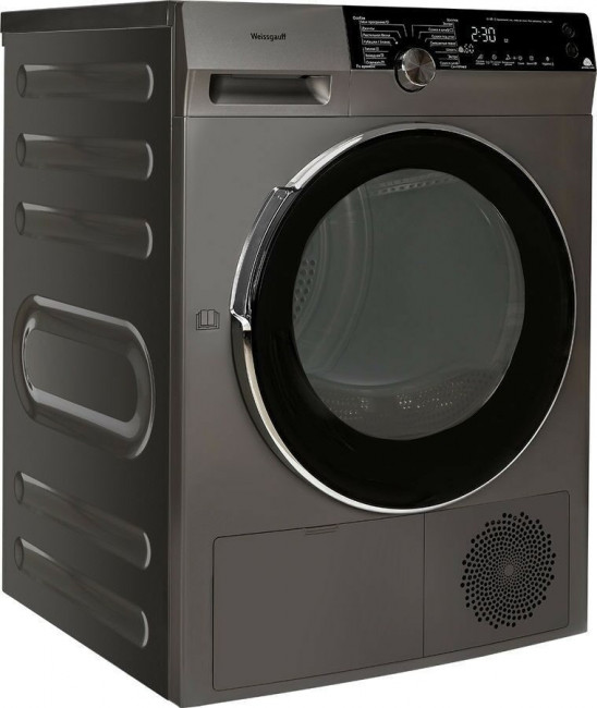 Сушильная машина Weissgauff WD 599 DC Inverter Heat Pump Silver