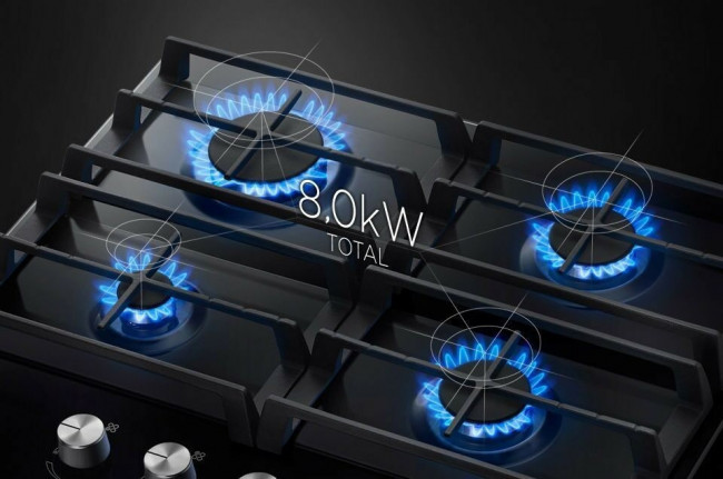 Встраиваемая газовая варочная панель Samsung NA64H3000AK