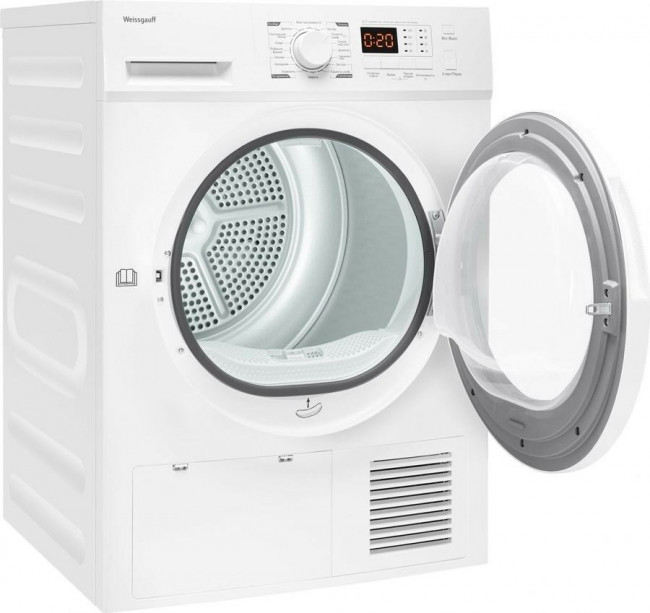 Сушильная машина Weissgauff WD 6148 D Heat Pump белый