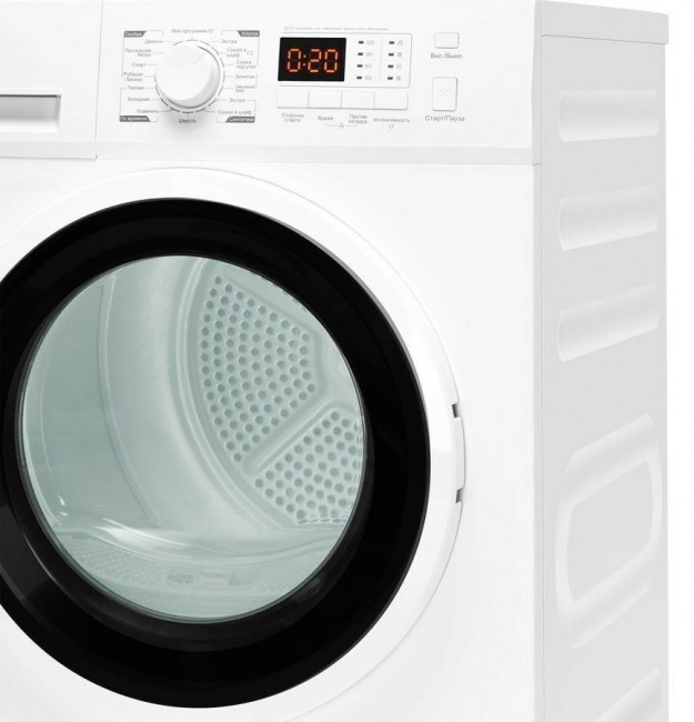 Сушильная машина Weissgauff WD 6148 D Heat Pump белый