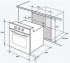 Встраиваемый газовый духовой шкаф Delonghi RFG 4A RU